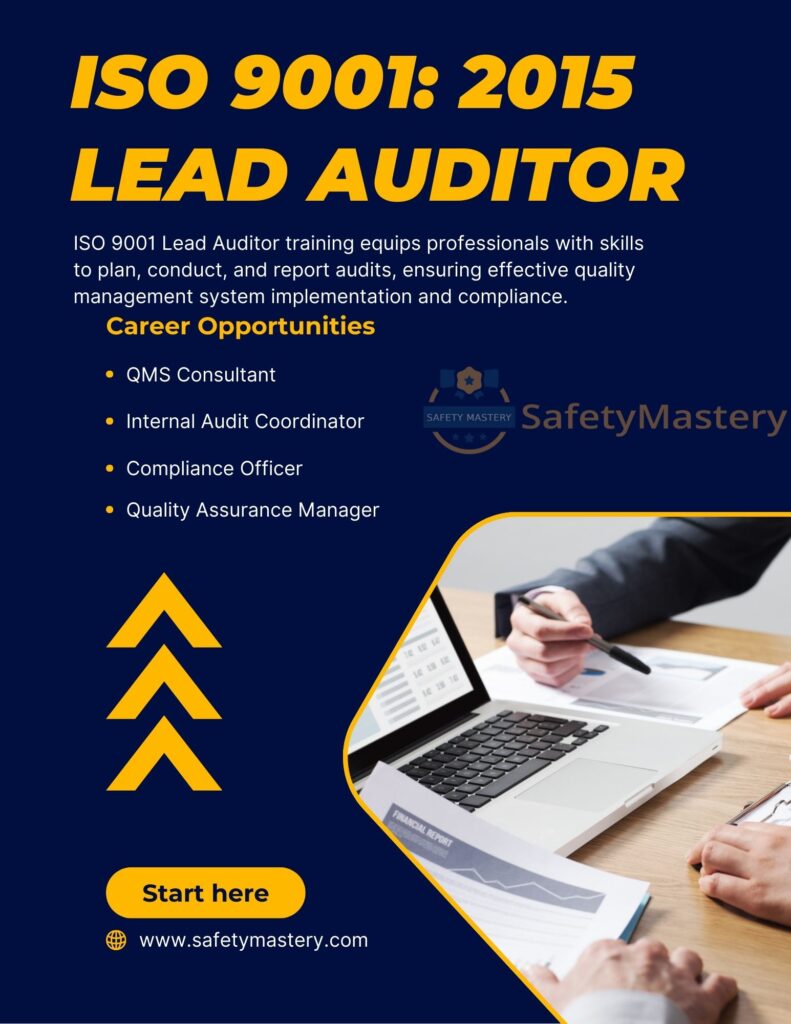 ISO 9001 Lead Auditor Career Opportunities