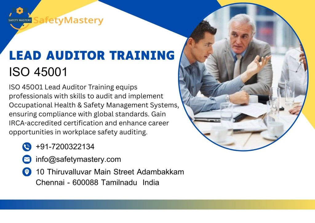 Lead Auditor Training ISO 45001