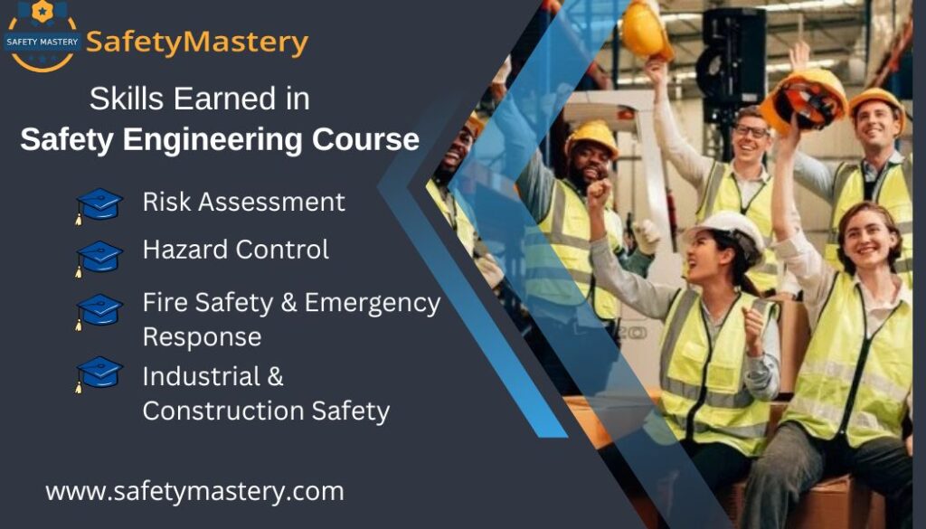 Skills Earned in Safety Engineering Course